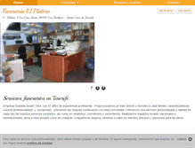 Tablet Screenshot of funerariaelplaterotenerife.com